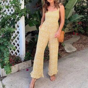 Faithfull the Brand Frankie Marguerite Floral Jumpsuit